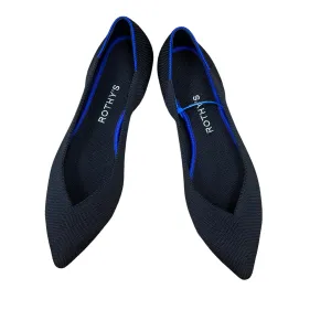 Black Shoes Flats Rothys, Size 8.5