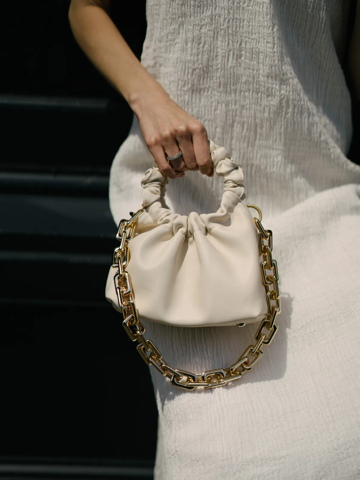 Cream Cloud Bag (Final Sale)