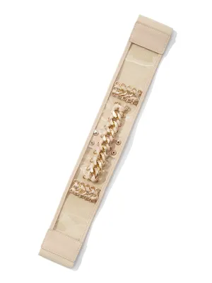 Curb Chain Stretch Belt
