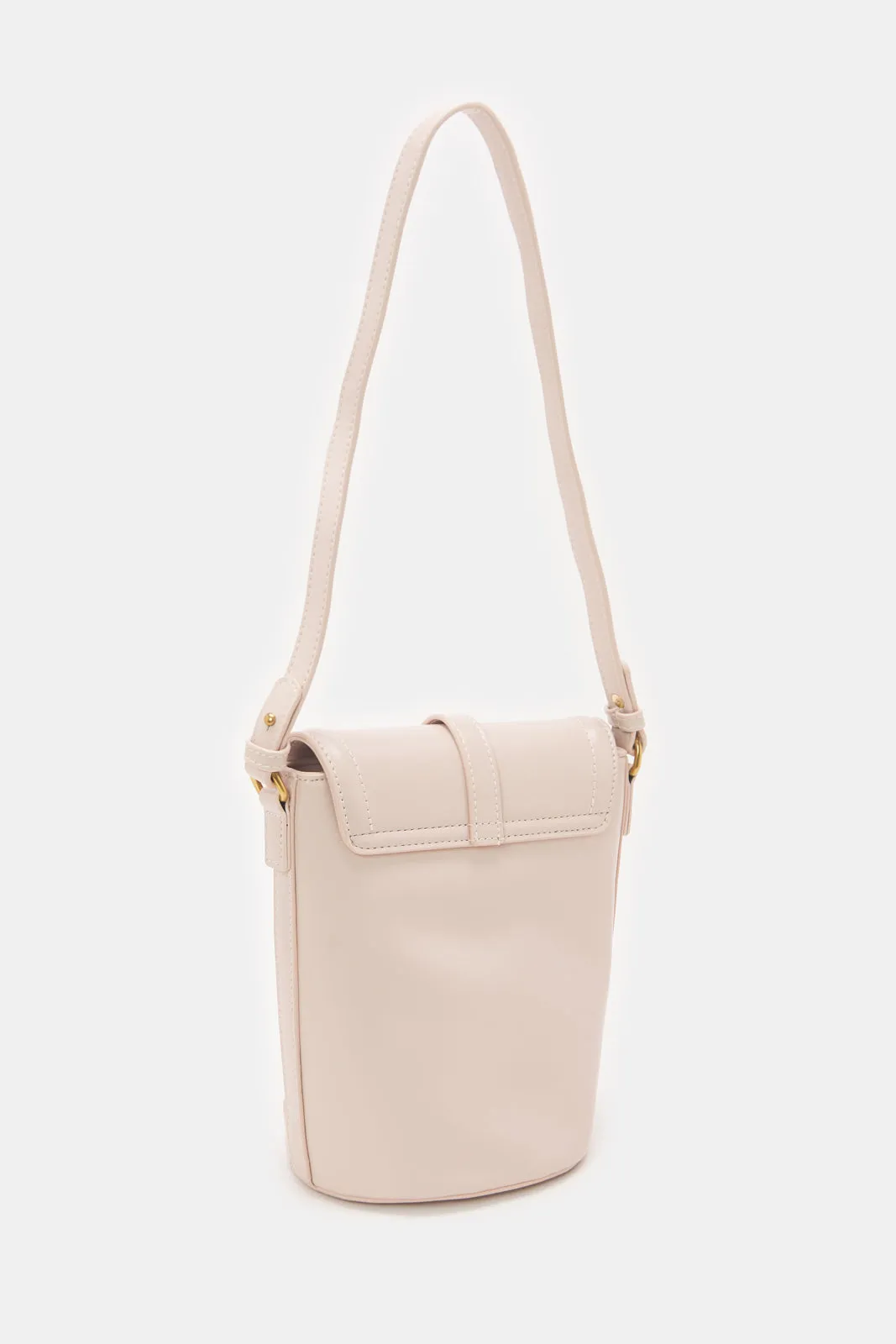 Women Pink Solid Handbag